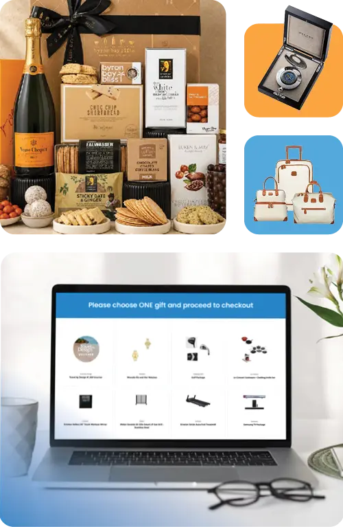 ITA Group gift catalog and fulfilment examples